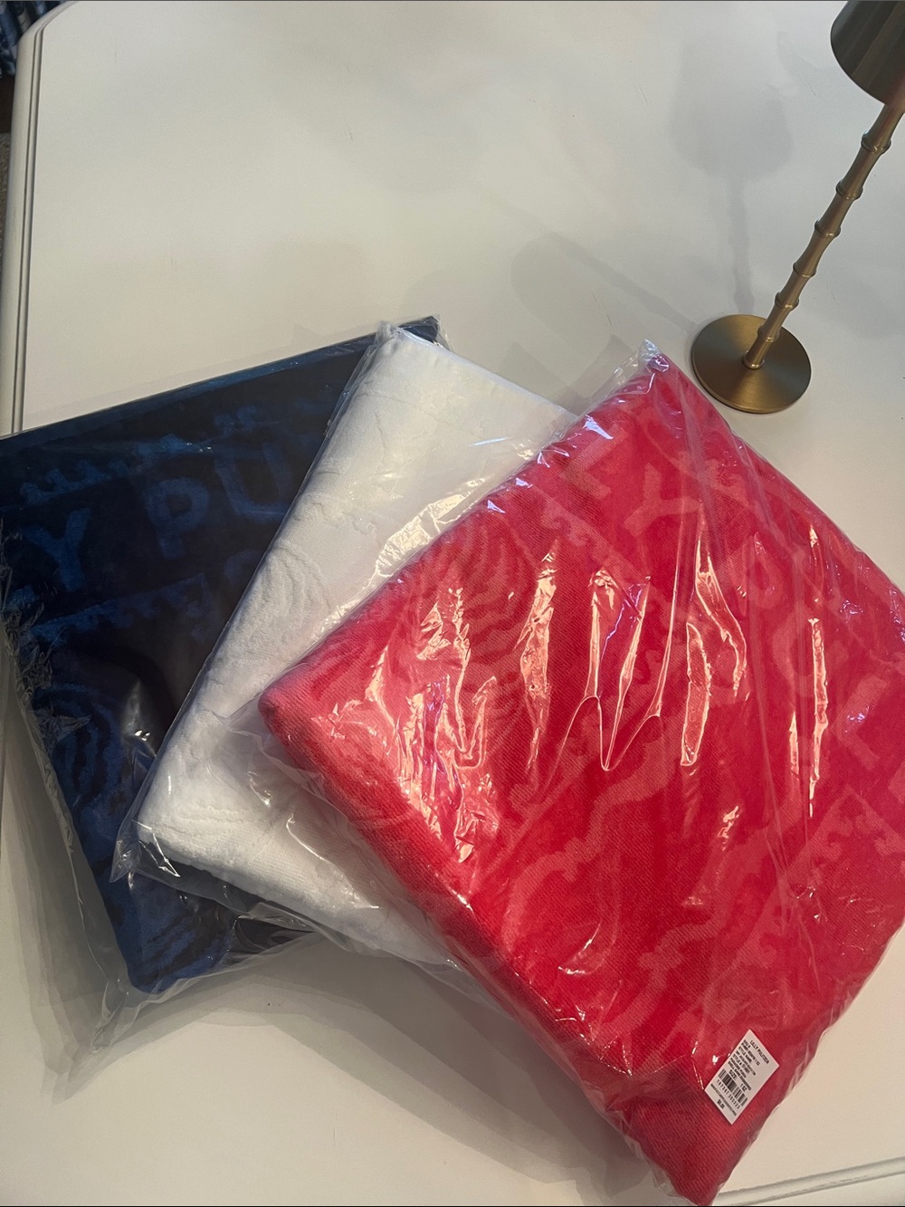 3 NWT Lilly Pulitzer Jaquard Pool Towels